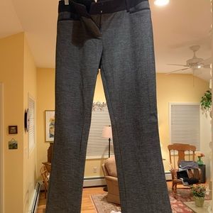 Dark grey columnist pants